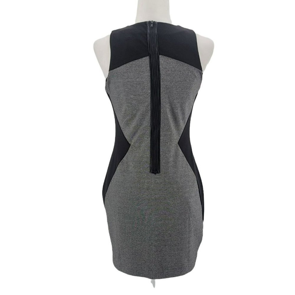 NWT Pink Martini Hally Sleeveless Colorblock Charcoal Dress Womens Small - Picture 5 of 12